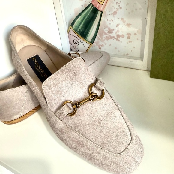 Donna Karan Light Beige Suede Loafers size 6 - Picture 6 of 9